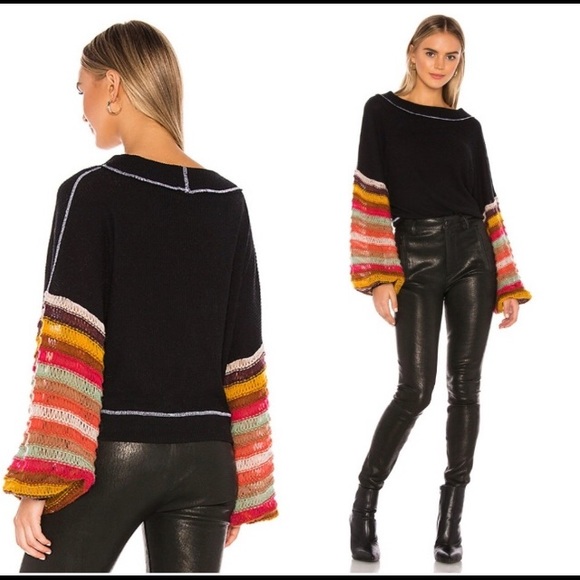Free People Sweaters - SOLD!! NWT Free People Balloon Sleeve Knit Sweater